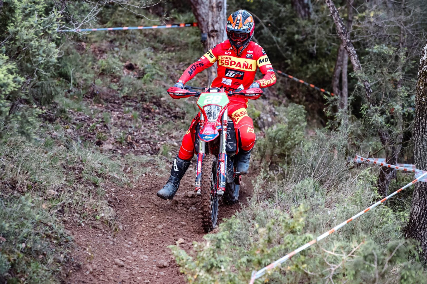 Albert Fontova competiendo en el EGP Gales 2025