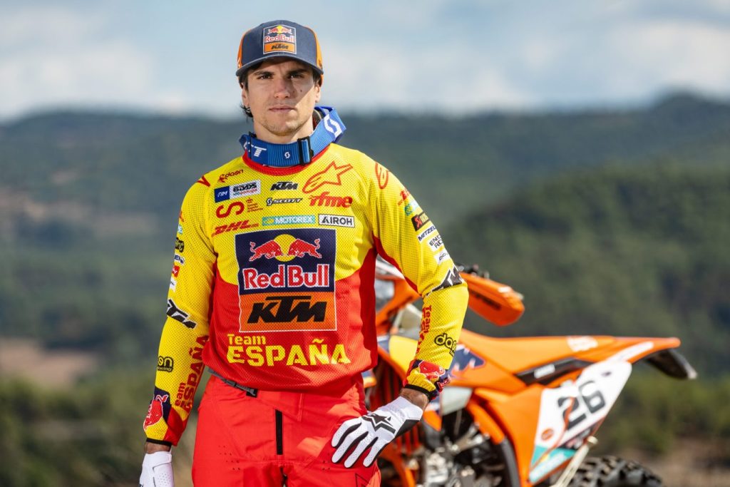 Josep García, piloto DonJoy, antes de los 6DAYS Portugal 2026