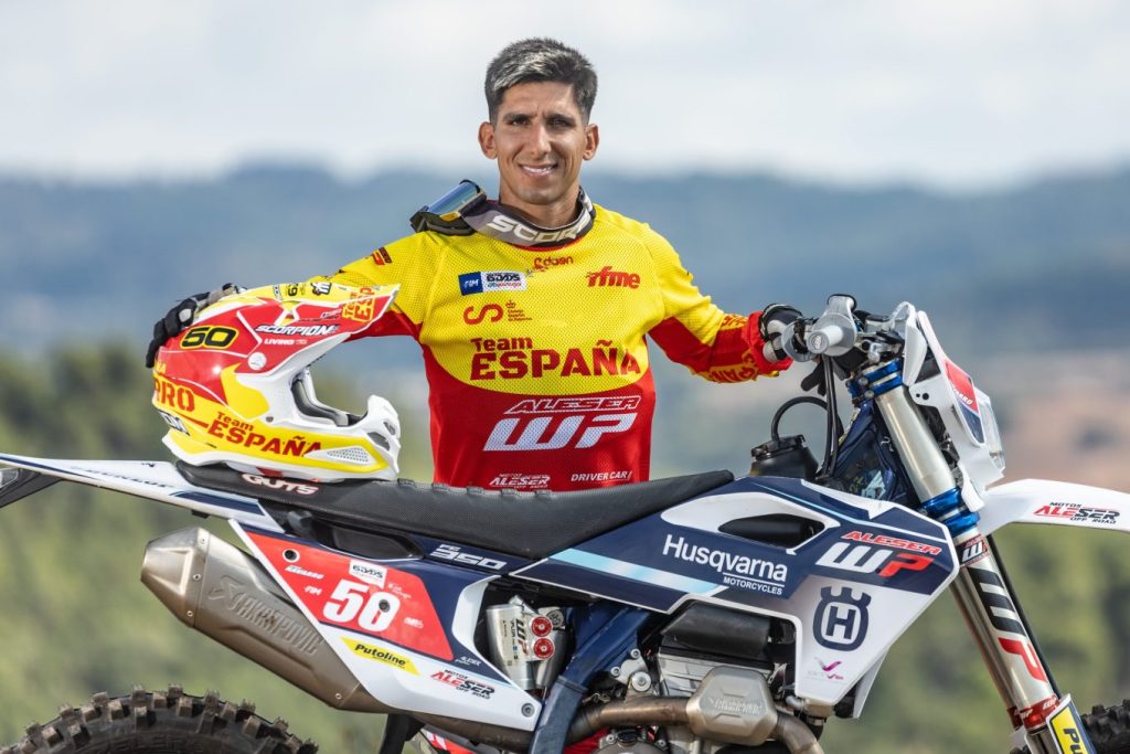 Sergio Navarro, piloto DonJoy, antes de los 6DAYS Portugal 2026